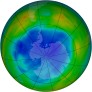 Antarctic Ozone 2009-08-12
